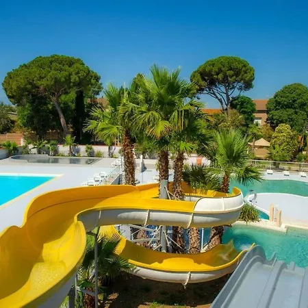 Mobil Climatise 6 Personnes Au Camping Marvilla Parks - Le Parc Des Septs Fonts * Agde